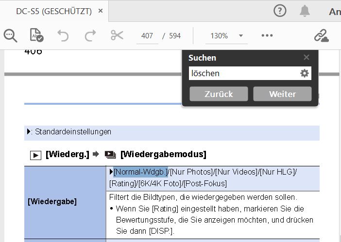 S5 Wiedergabe-Modus Normal-Wdgb einstellen.JPG