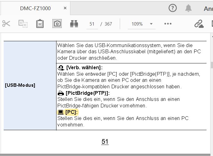 FZ1000 Setup USB-Modus hier PC anwählen.JPG