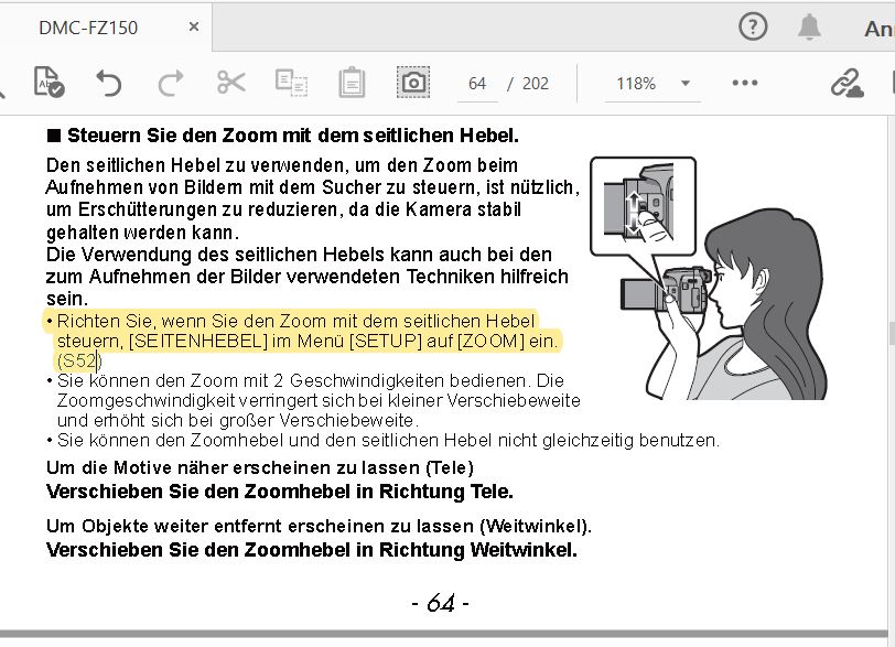 FZ150  Setup-Menü  Seitenhebel   auf Zoom einstellen.JPG
