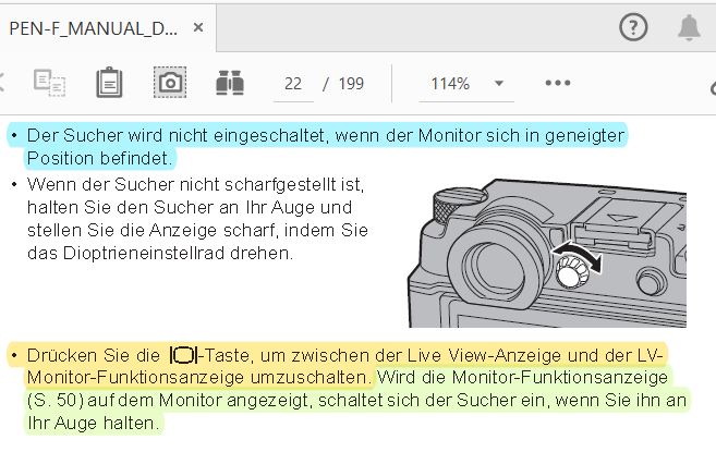 PEN-F_Manual   Schalt-Kriterien für Umschaltung Sucher - Monitor.JPG